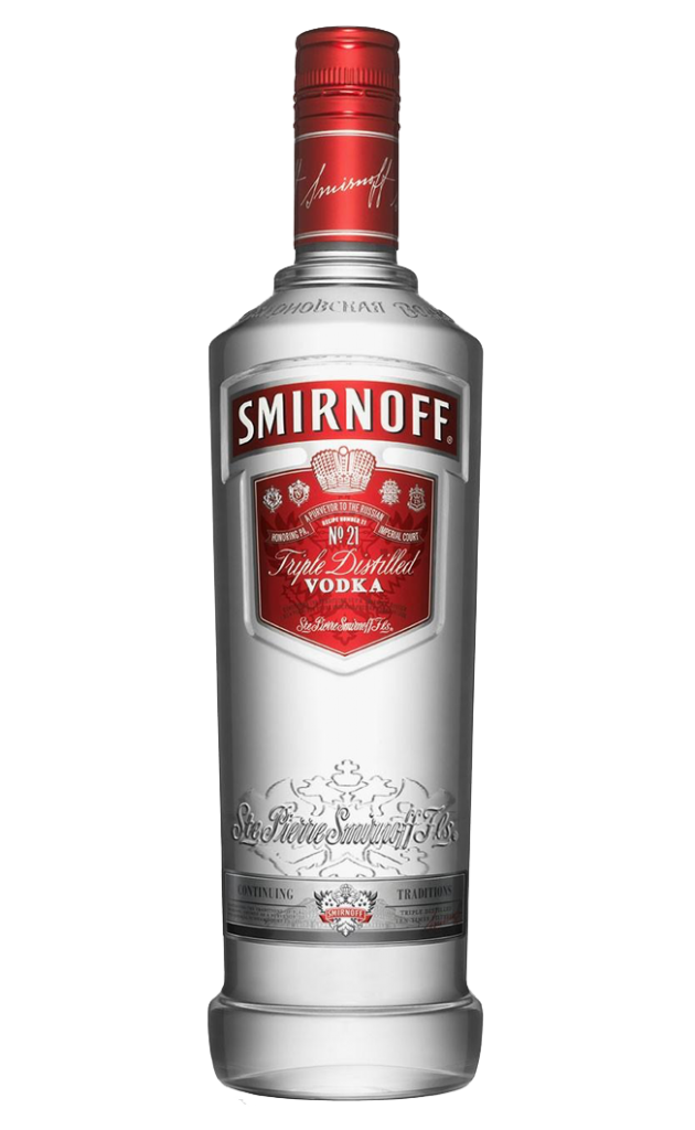 Buy Smirnoff Red Label Vodka 1L in Ras Al Khaimah, UAE | Al Hamra Cellar