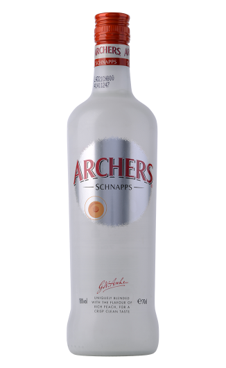 Buy Archers Peach Schnapps 70cl in Ras Al Khaimah, UAE | Al Hamra Cellar