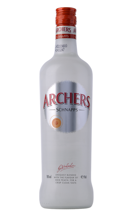 Buy Archers Peach Schnapps 70cl in Ras Al Khaimah, UAE | Al Hamra Cellar